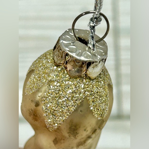 LAO-MAI Blown Glass Christmas Ornament Sea Shells Lot Of 3 - Picture 7 of 9